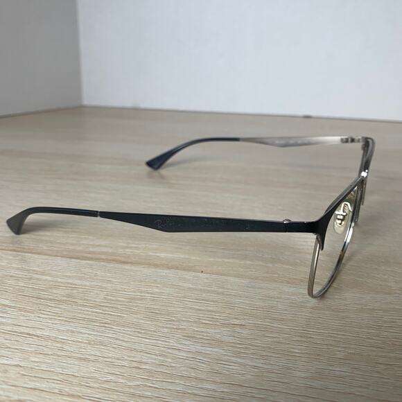 Ray-Ban RB6421 2997 Eyeglasses Black Matte Metal Frame 54-18-145 - Picture 4 of 8